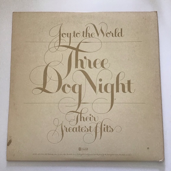 Vintage 74’ Three Dog Night Joy To The World-Their Greatest Hits Vinyl Record LP - Picture 4 of 10